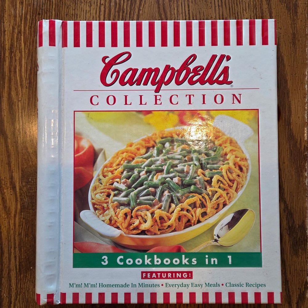Campbell Collection 3 Cookbooks in 1 Recipes Homemade Easy Meals Classic